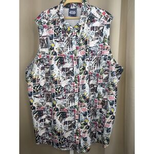 Retired Columbia PFG Star Wars Cantina II‎ Super Tamiami Men's 3X Graphic Mesh